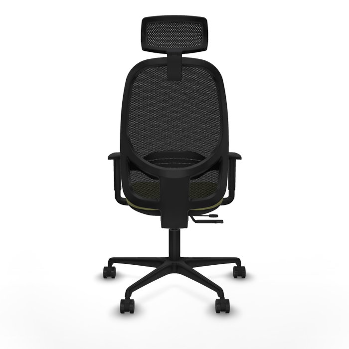 PIQUERAS Y CRESPO Silla de oficina Cilanco con mecanismo Sincro/Traslack Verde oliva/Negro PIQUERAS Y CRESPO Silla de oficina Cilanco con mecanismo Sincro/Traslack Verde oliva/Negro