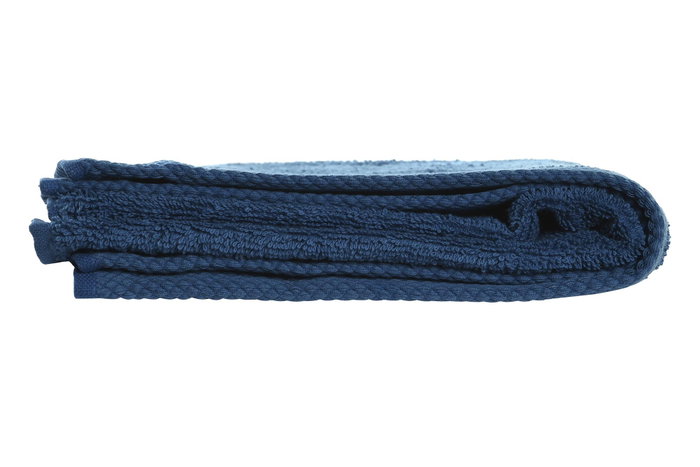 DKD Home Decor Toalla Basicos Azul Marino 100 x 50 cm (6 Unidades)