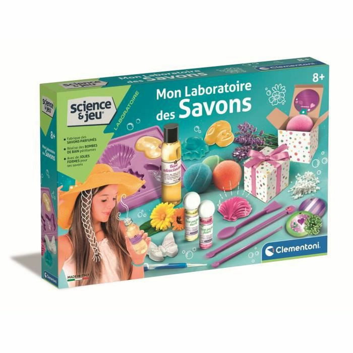 Clementoni My Laboratory of Soaps - Juego científico Clementoni My Laboratory of Soaps - Juego científico