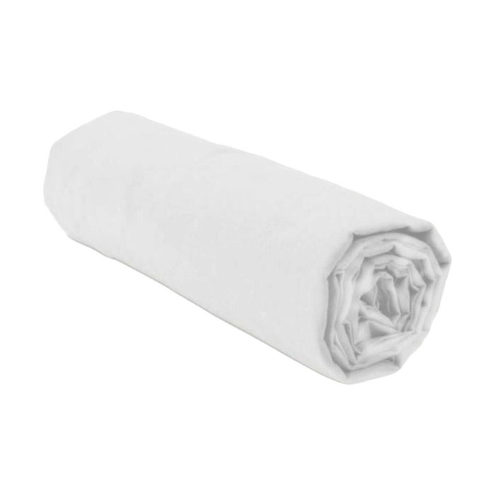 Home Linge Passion Sábana bajera ajustable 160 x 200 cm - Blanco - Microfibra Home Linge Passion Sábana bajera ajustable 160 x 200 cm - Blanco - Microfibra