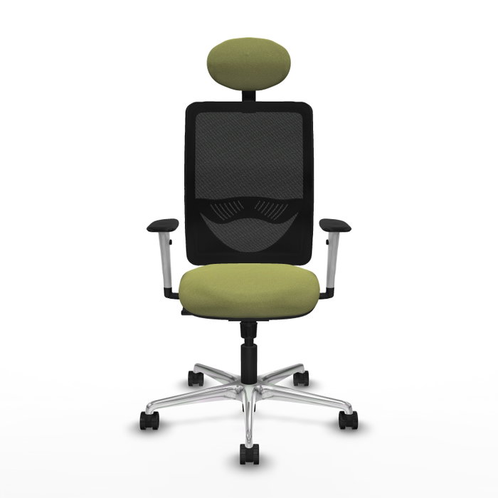 PIQUERAS Y CRESPO Silla de oficina Zulema Verde oliva con mecanismo Sincro PIQUERAS Y CRESPO Silla de oficina Zulema Verde oliva con mecanismo Sincro