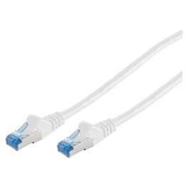 No-Name Patchkabel CAT6a RJ45 S/FTP PiMF 15m Blanco