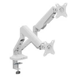 T'nb ergo Soporte de monitor de doble articulación blanco