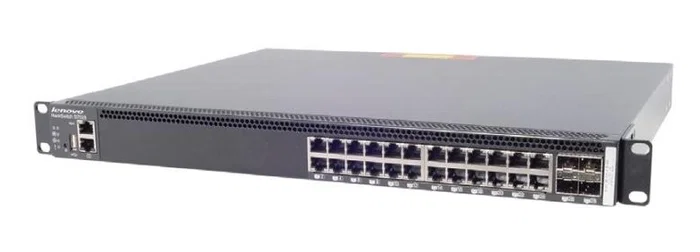 Lenovo RackSwitch G7028 Switch Gestionado L2 Gigabit Ethernet 10/100/1000 1U Negro Lenovo RackSwitch G7028 Switch Gestionado L2 Gigabit Ethernet 10/100/1000 1U Negro