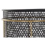 DKD Home Decor Set de 2 Maceteros de Metal Negros