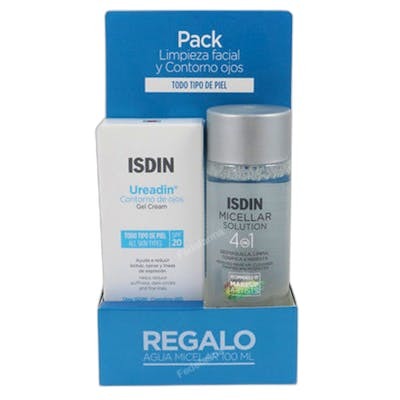 ISDIN Facial Ureadin Lote de 2 piezas (Contorno de ojos 15 ml + Agua micelar 100 ml) ISDIN Facial Ureadin Lote de 2 piezas (Contorno de ojos 15 ml + Agua micelar 100 ml)