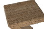 DKD Home Decor Mesita Auxiliar de Fibra Natural