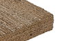 DKD Home Decor Mesita Auxiliar de Fibra Natural