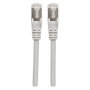 Intellinet 740982 Patch Cable Cat7 S/FTP (S-STP) 7.5 m Gris - Cable de Red RJ-45 Macho a Macho, 10 Gigabit Ethernet, 600 MHz, 10000 Mbit/s, Blindado, Oro
