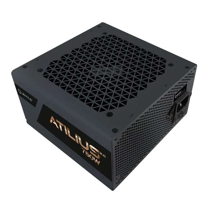 Unykach Fuente de Alimentación ATX 750W Atilius 2.0 - 80 Plus Bronze - Negro - Certificación 85% - Ventilador 120mm - No Modular