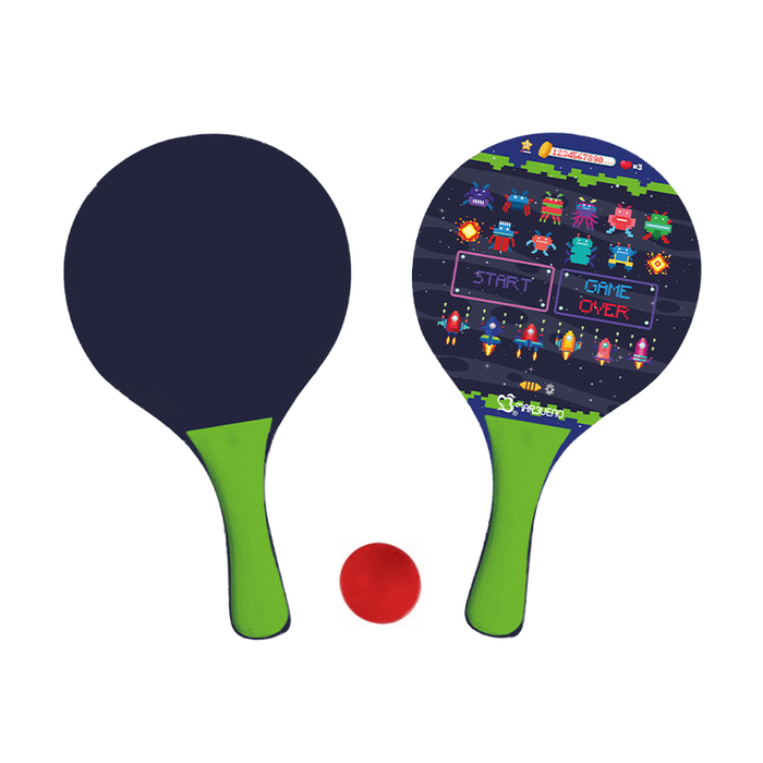 Marbueno Conjunto Palas Madera Arcade 33x19x0,5 cm Jardin, Piscina y Playa MARBUENO SUMMER 10338 Marbueno Conjunto Palas Madera Arcade 33x19x0,5 cm Jardin, Piscina y Playa MARBUENO SUMMER 10338