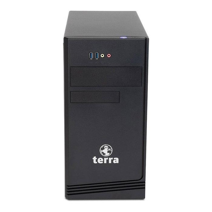 Wortmann Terra PC-HOME 4000 PC de Sobremesa con Intel Core i3-14100, 8 GB DDR5, SSD 500 GB M.2 NVMe, Windows 11 Home, Chasis Mini Tower Negro