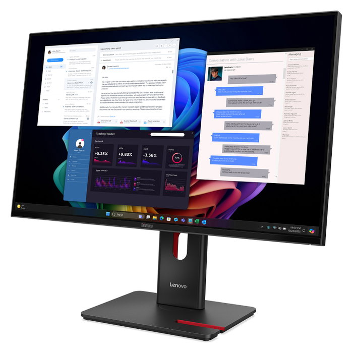 Lenovo ThinkVision T27UD-40 Monitor 27 pulg. 4K UHD IPS Negro