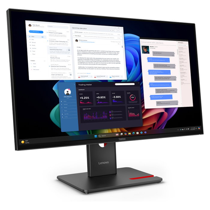 Lenovo ThinkVision T27UD-40 Monitor 27 pulg. 4K UHD IPS Negro