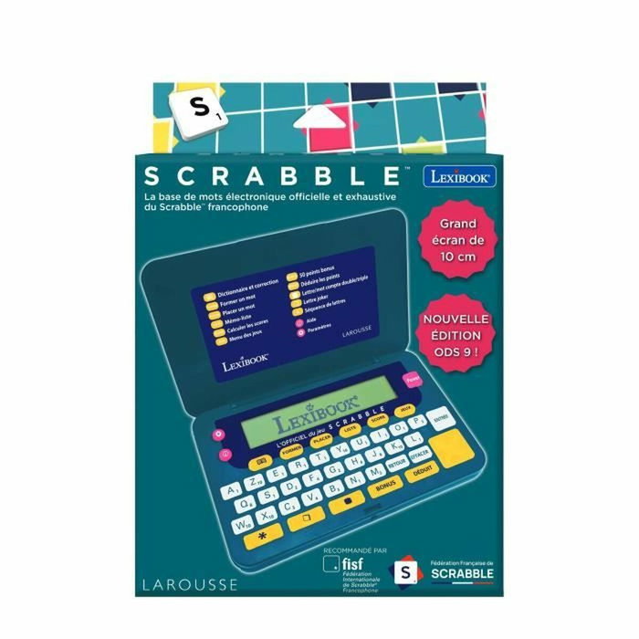 Lexibook Diccionario electrónico oficial de Scrabble Lexibook Diccionario electrónico oficial de Scrabble