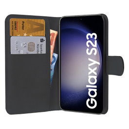 PEDEA Book Cover Classic para Samsung Galaxy S23 FE 5G, Negro