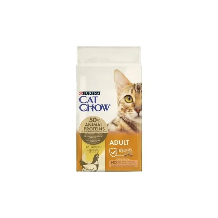 Purina Cat Chow Adulto Pollo y Pavo 15 kg