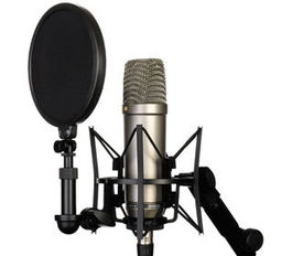 RODE SM6 Soporte de Suspensión con Filtro Antipop para Micrófonos Rode NT1, NT1-A, NT2-A, NT1000, NT2000, NTK, K2