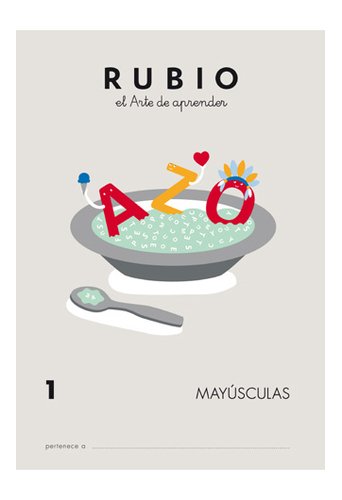 Rubio Cuaderno de Mayúsculas Nº 1 A4