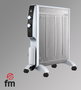 FM Radiador de Mica MS-15 Slim 1500 W