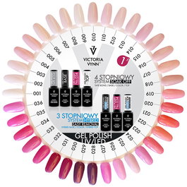 Victoria Vynn Gel Polish 213 Imperial Purple 8mL - Esmalte de Gel UV/LED, Híbrido y Autonivelante para Manicura Semicurada
