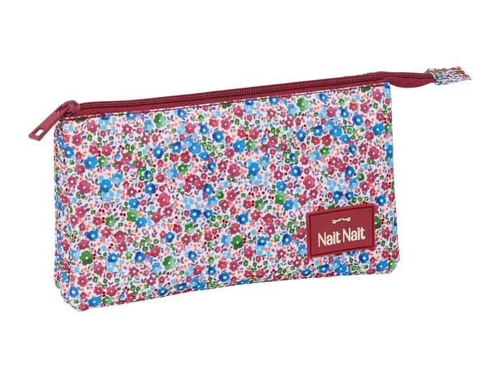 Safta Estuche Portatodo Flores Coimbra Burdeos Safta Estuche Portatodo Flores Coimbra Burdeos