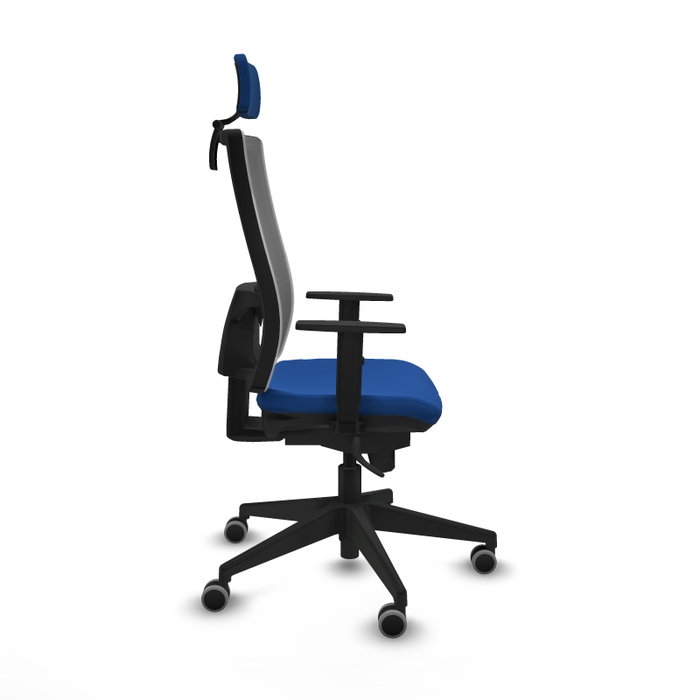 PIQUERAS Y CRESPO Silla de oficina Horna Azul y Gris PIQUERAS Y CRESPO Silla de oficina Horna Azul y Gris