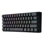 Redragon Dragonborn K630RGB Teclado Mecánico Gaming 60% Switches Rojos RGB Negro