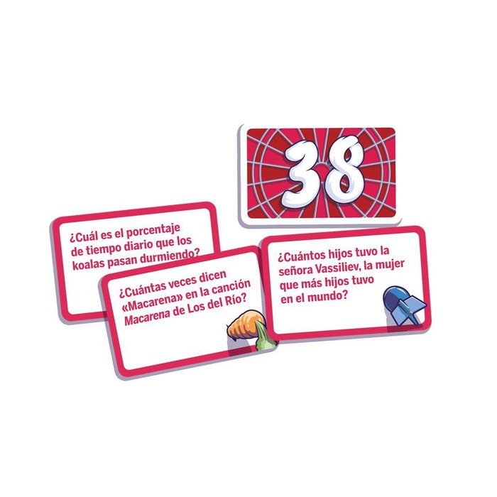 Asmodee Juego de Mesa De Zero a 100 (SMZT01ES) - Juego de Preguntas y Aproximación, 2-12 Jugadores, +12 Años, en Español