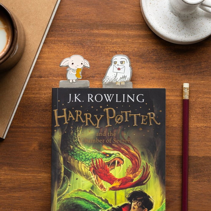 ERIK Blister 4 marcapáginas Harry Potter - Colección de libros de magia y fantasía, set de señaladores