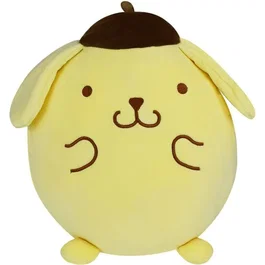 Jemini Cojín de peluche Kawaii Pompompurin Hello Kitty 27 cm Suave y tierno