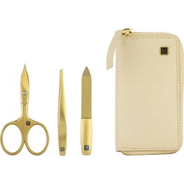 Zwilling Set de Manicura y Pedicura de 3 Piezas con Tijeras de Uñas y Cuero