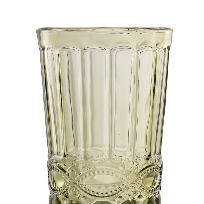 Ixia Vaso Decorativo de Cristal Verde de 345 ml