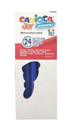 Rotulador Fibra Carioca Joy Azul (Set de 24)