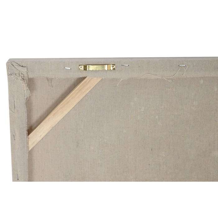 DKD Home Decor Set de 2 Cuadros Lienzo MDF Árbol 100x100 cm
