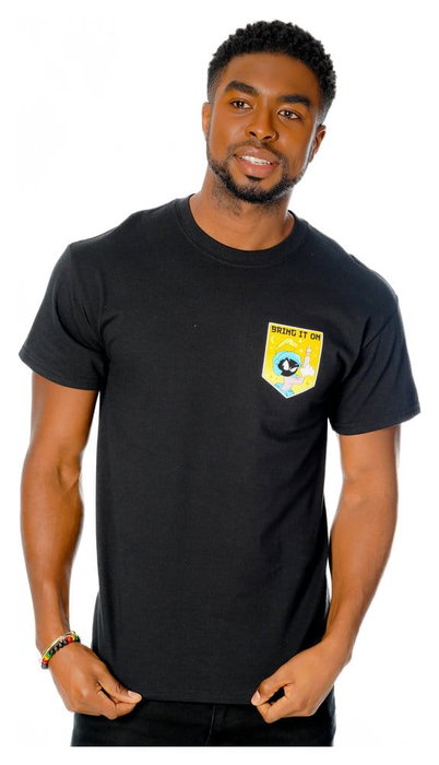 Looney Tunes Camiseta Anime Marvin Reverse Talla L