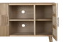 Mueble de TV DKD Home Decor Dorado Marrón claro 120 x 40 x 80 cm Madera de Paulonia Madera MDF