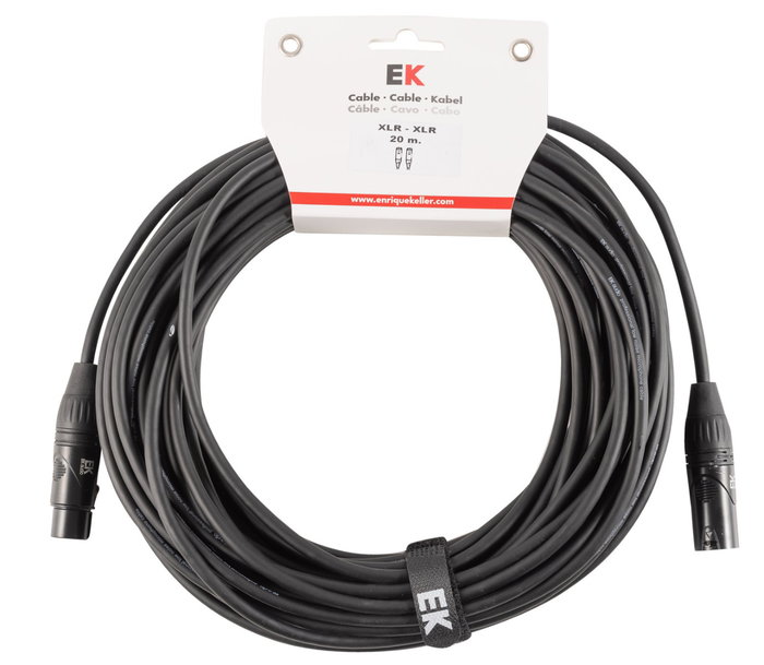 Cable Ek Audio para Micrófono Xlr - Xlr 20 m Cable Ek Audio para Micrófono Xlr - Xlr 20 m