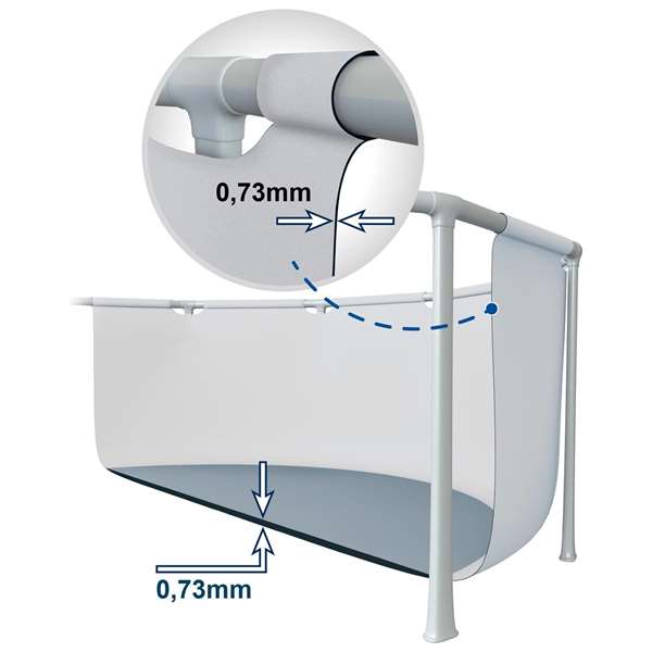 Intex Piscina Ultra Xtr Rectangular 549x274x132 cm con Bomba ARE