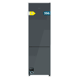 Cecotec Bolero CoolMarket Combi 356i Grey Glass D