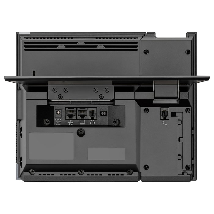 HP Poly CCX 600 Teléfono SIP empresarial con Android 12, pantalla LCD 1024x600, alimentación PoE (sin adaptador), Negro