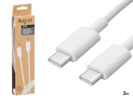 ARGON Cable C a C Blanco 2m