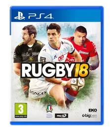 Bigben Interactive Rugby 18 - Videojuego de Rugby para PlayStation 4, Edición Estándar Italiana, Soporte Físico en DVD