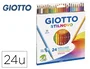 Giotto Stilnovo Lápices de Colores Pastel Estuche de 24 Unidades