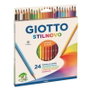 Giotto Stilnovo Lápices de Colores Pastel Estuche de 24 Unidades