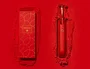 Belius Passion D'or Pluma Estilográfica Aluminio Cepillado Rojo Dorado Tinta Azul Caja Diseño M