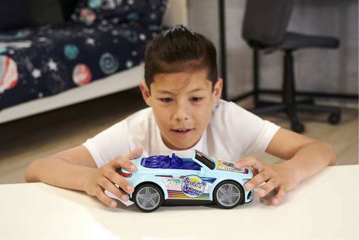 Smoby Coche Beatz Spinner Clase E 23 cm con Luz y Sonidos Juguete para Niños