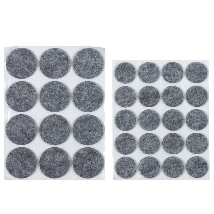 Je cherche une Idee Juego de 32 Topes para Patas de Muebles Antirayaduras y Antideslizantes en Fieltro y PVC
