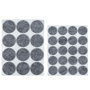 Je cherche une Idee Juego de 32 Topes para Patas de Muebles Antirayaduras y Antideslizantes en Fieltro y PVC