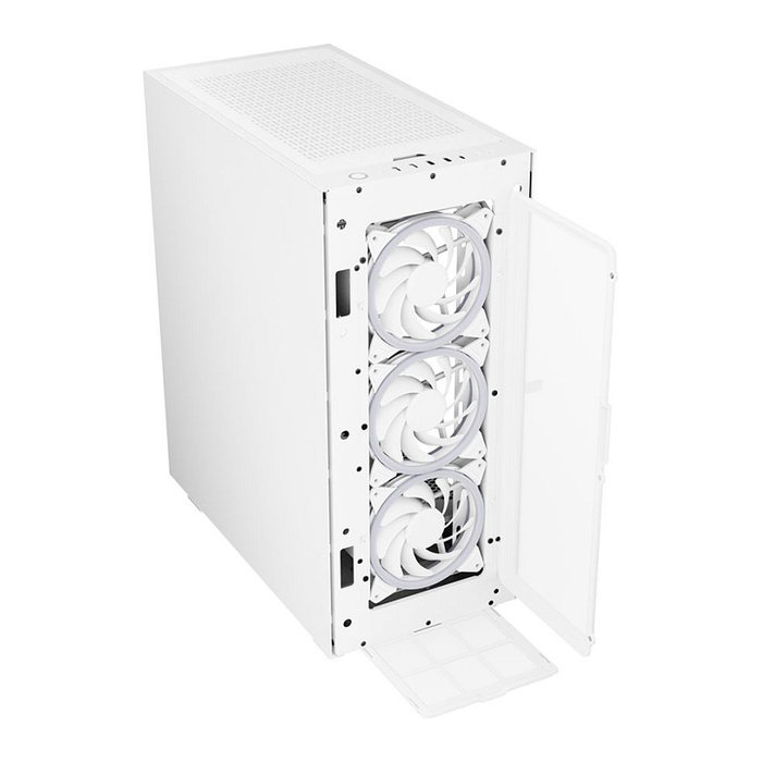 Sharkoon REV300 Torre PC Blanca Cristal Templado ATX EATX Micro-ATX Mini-ITX para Gaming